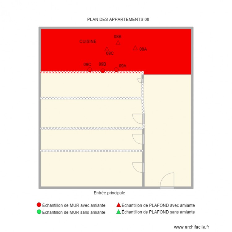 8 3470 Van Horne MTL. Plan de 0 pièce et 0 m2