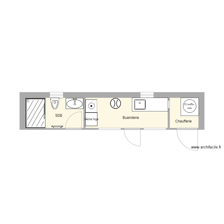 Projet Becheras. Plan de 0 pièce et 0 m2