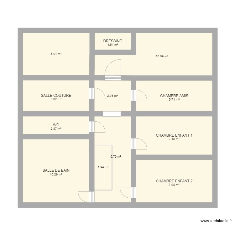 NOUVEAU ETAGE. Plan de 0 pièce et 0 m2