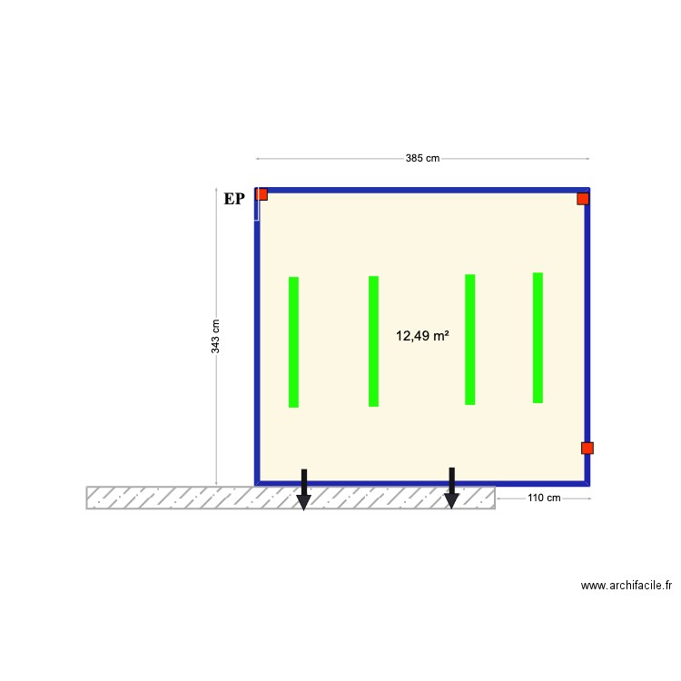 Bobby Looms. Plan de 0 pièce et 0 m2
