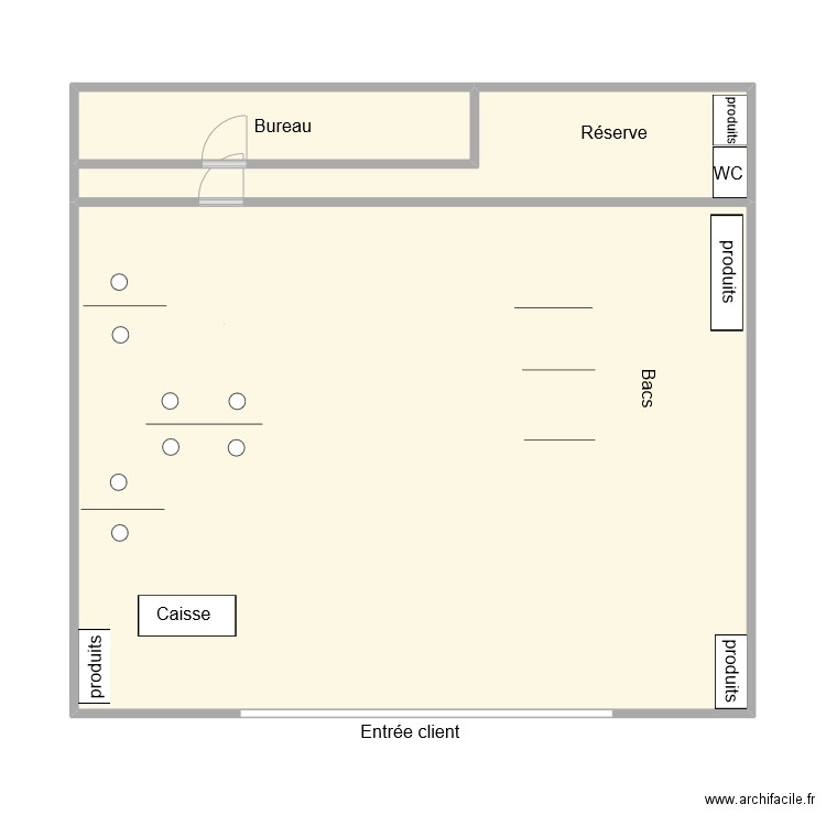 JUST HAIR HYERES. Plan de 0 pièce et 0 m2