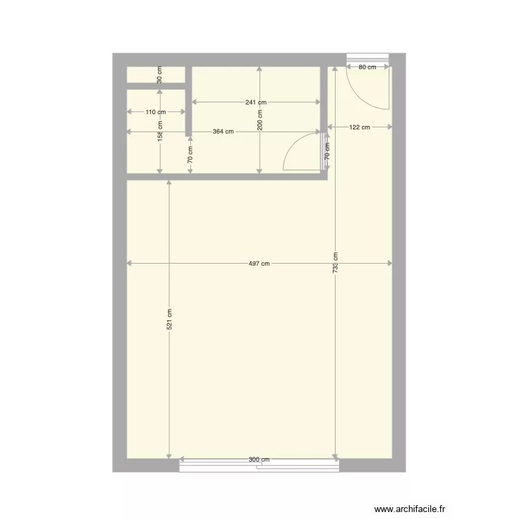 chambres E fa&ccedil;ade Etages 1 2 3. Plan de 