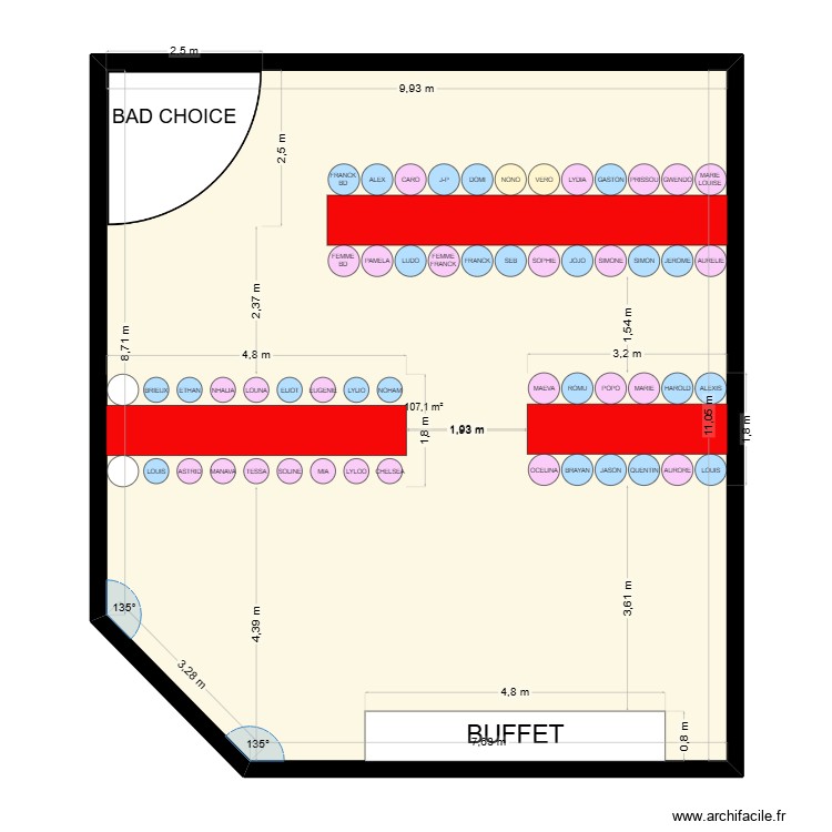 MARIAGE v.1.1. Plan de 0 pièce et 0 m2