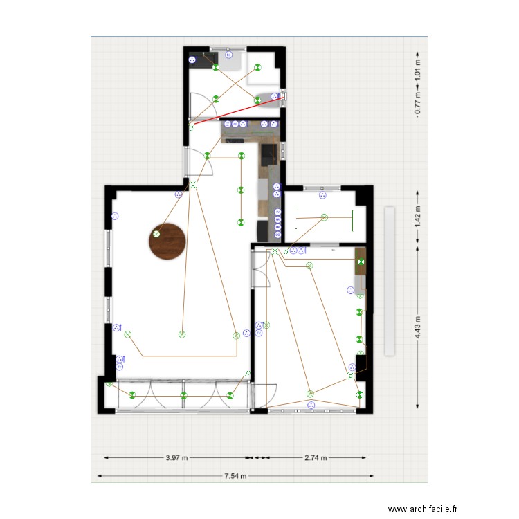Plan 2. Plan de 0 pièce et 0 m2