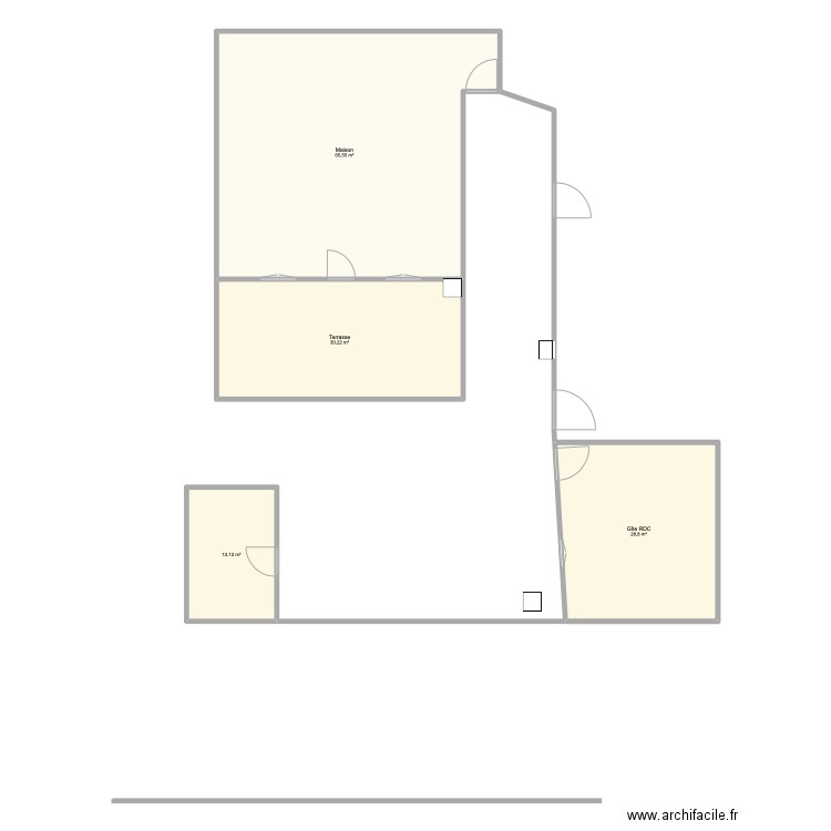 assainissement plan des canalisations. Plan de 0 pièce et 0 m2