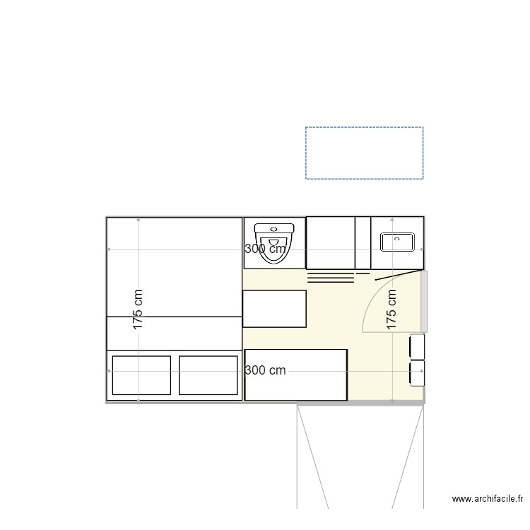 Van. Plan de 0 pièce et 0 m2
