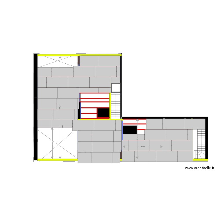 tussenvloer 2 underlayment. Plan de 0 pièce et 0 m2