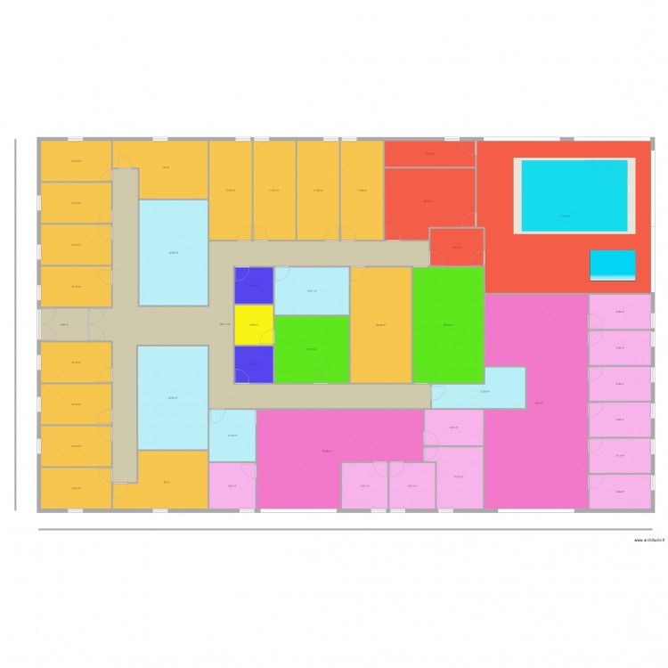 projet pôle medico familial V2. Plan de 0 pièce et 0 m2