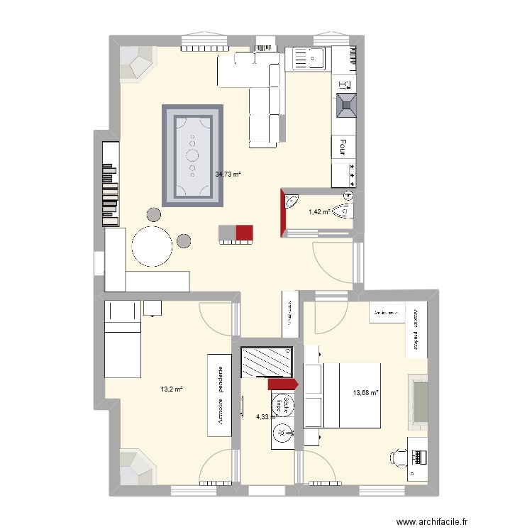 CA2 vDEF. Plan de 0 pièce et 0 m2
