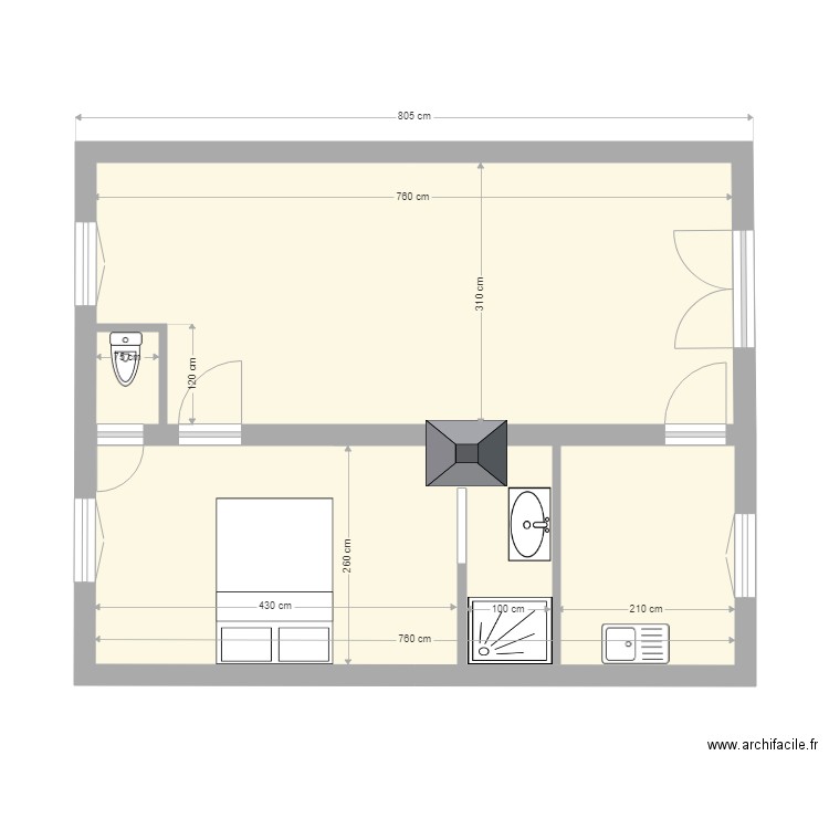 Projet 2. Plan de 0 pièce et 0 m2