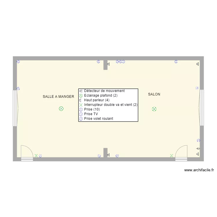 MAGNIER BOURLON. Plan de 