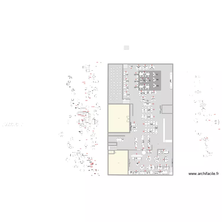 rdc stadium. Plan de 