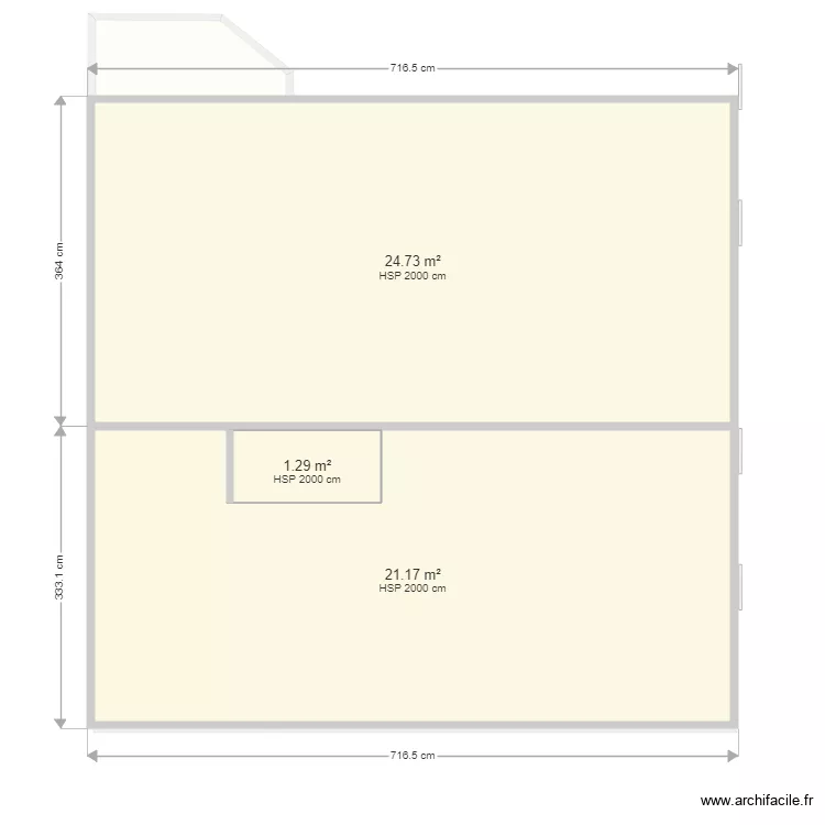 projet grange 4. Plan de 