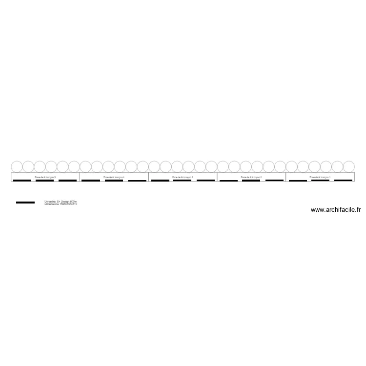 Stand de Tir Ville de Gouvieux. Plan de 