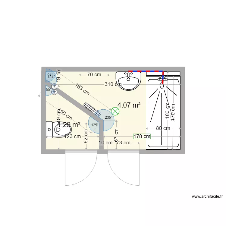 MERCIER Existant. Plan de MERCIER Existant. Plan de