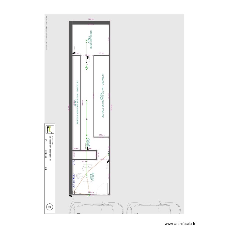 depot v2. Plan de 0 pièce et 0 m2