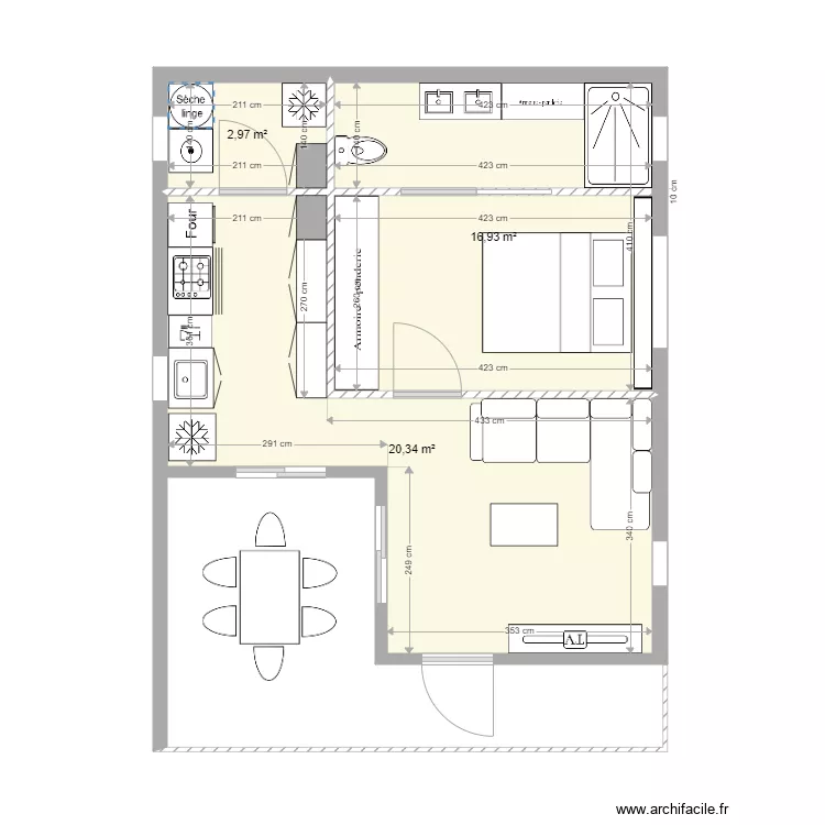 CASE JUJU 3. Plan de 