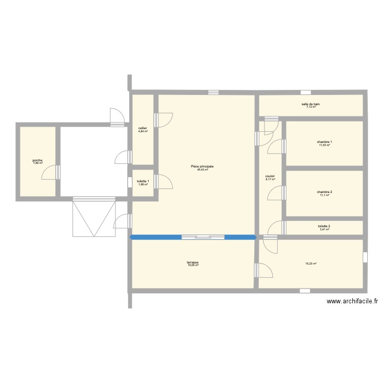 plan maison . Plan de 0 pièce et 0 m2