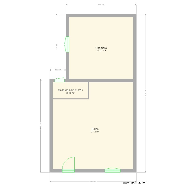 plan menu. Plan de 0 pièce et 0 m2