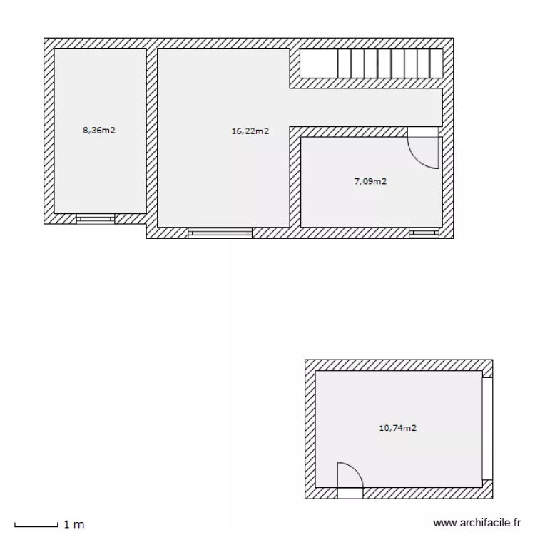 sous sol. Plan de 