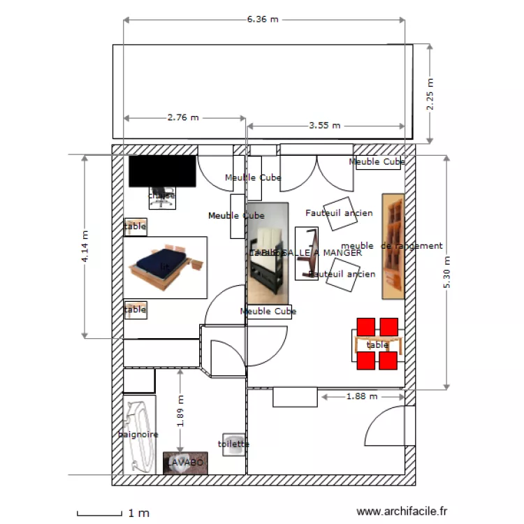 Appart Jean 03. Plan de Appart Jean 03. Plan de