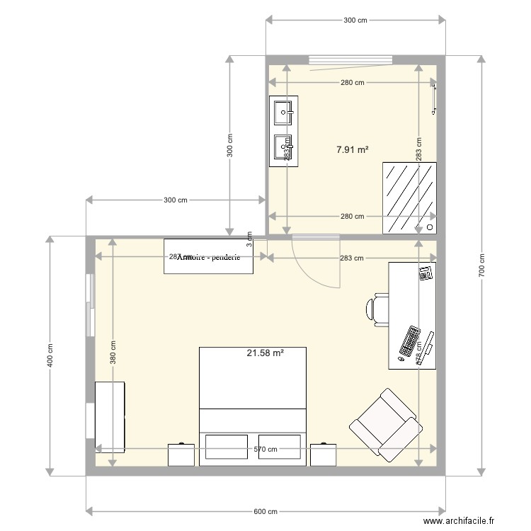 20210201 Projet DUPONT Wormhout. Plan de 0 pièce et 0 m2