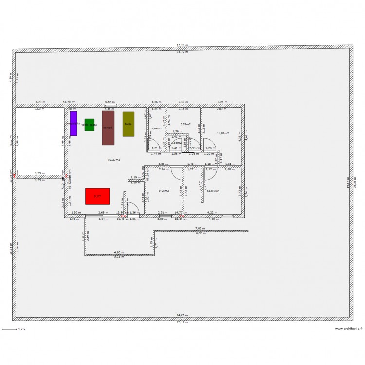 0285. Plan de 0 pièce et 0 m2