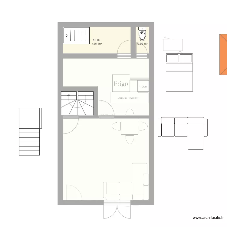 Ste Rapine 1 1er. Plan de 