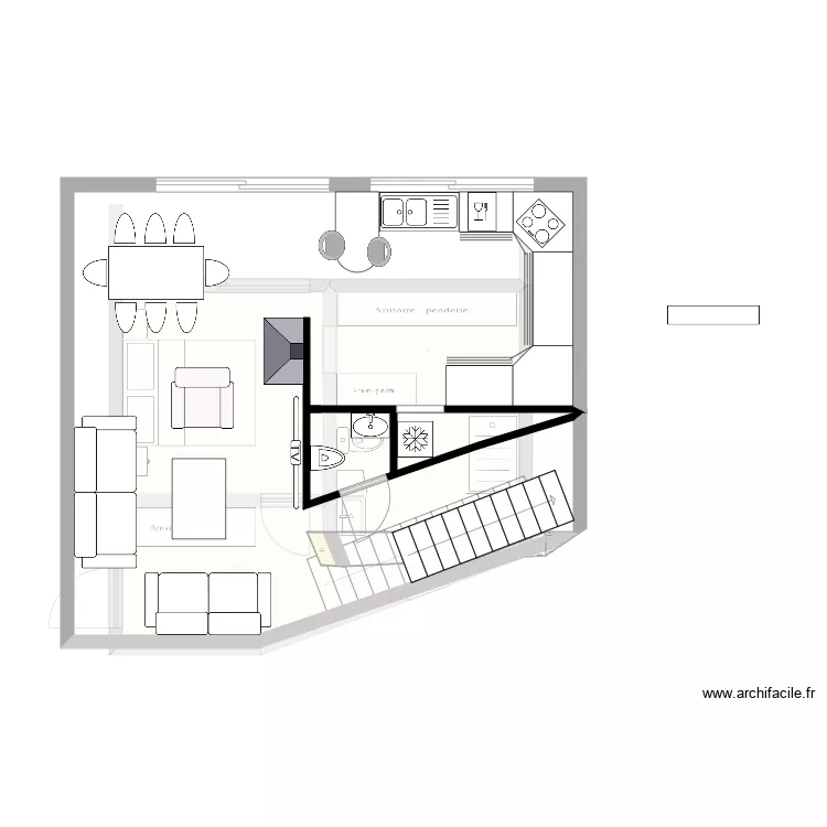plan villebon rdc 29 mars 21. Plan de 