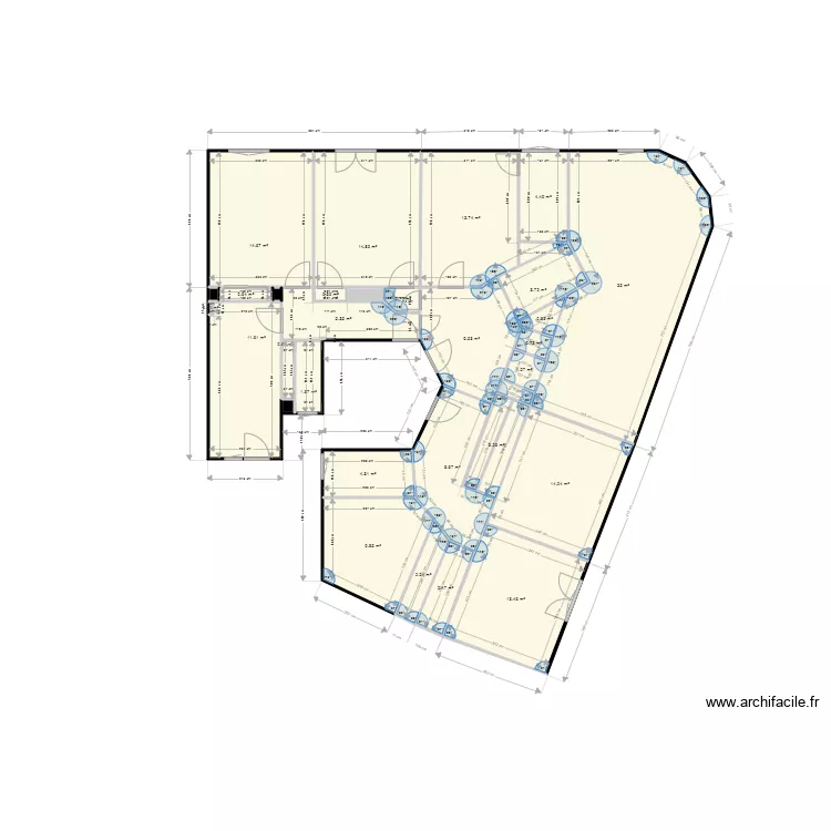CHARVET angle ok. Plan de 