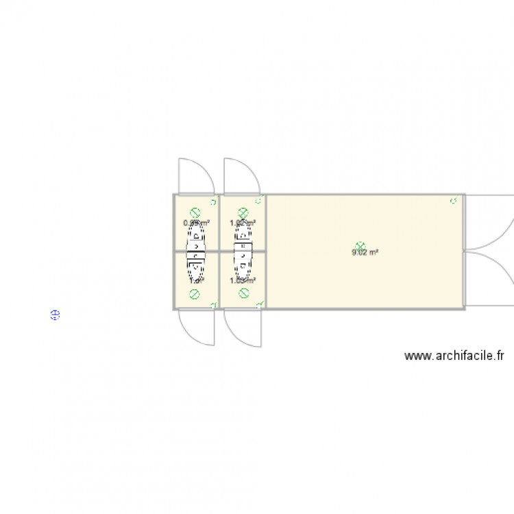 SANITAIRE GUEZ CARAIBES. Plan de 0 pièce et 0 m2