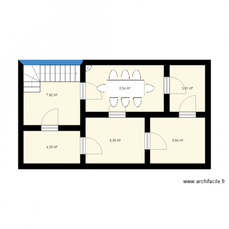 maison. Plan de 0 pièce et 0 m2