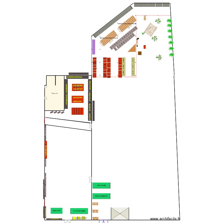 DELBARD JARD EXT PLAN2. Plan de 0 pièce et 0 m2