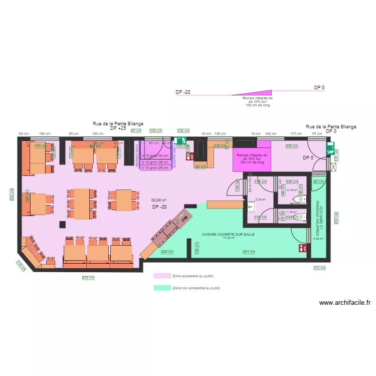 VERSION FRANCAISE AVANT TRAVAUX. Plan de VERSION FRANCAISE AVANT TRAVAUX. Plan de