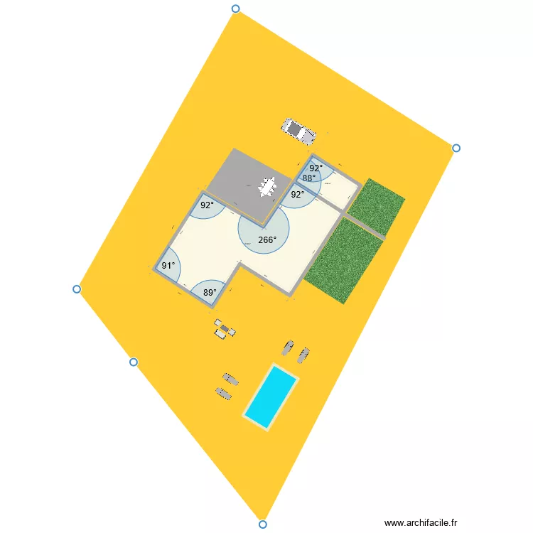 marcy implantation garage v4. Plan de 