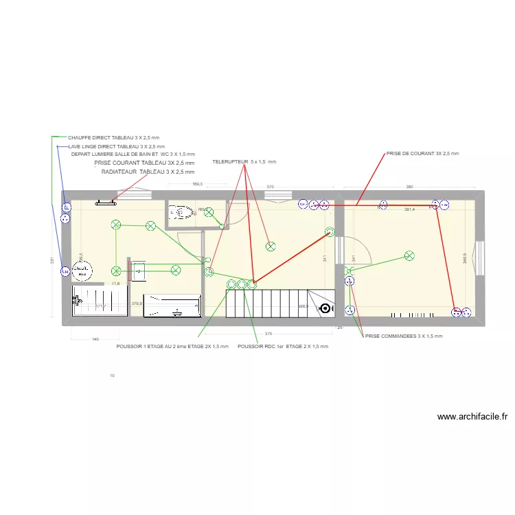 plan plomberie. Plan de plan plomberie. Plan de