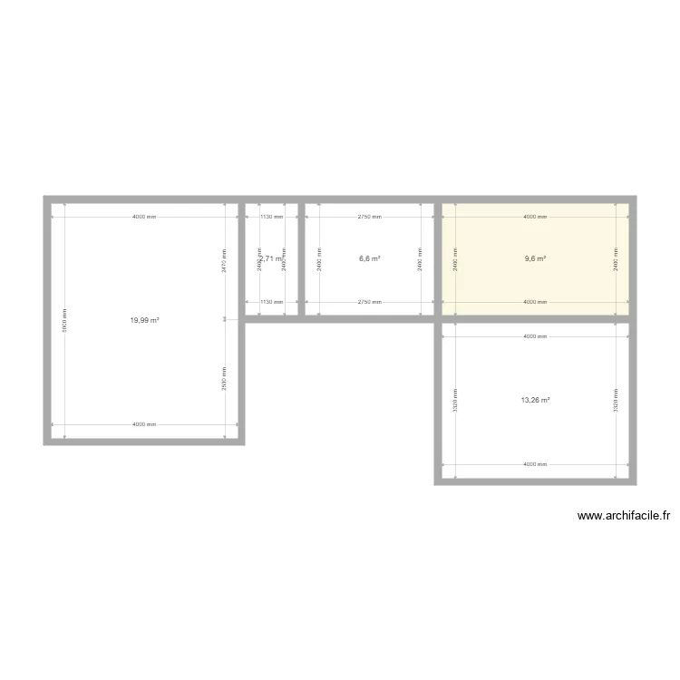 Pichery. Plan de 