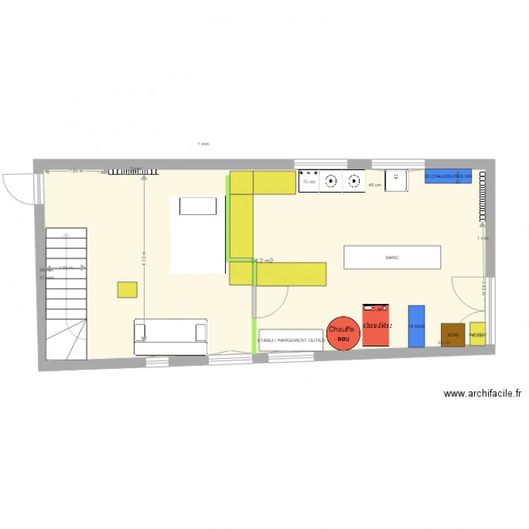 LES ECLAIREUSES 1quatro. Plan de 0 pièce et 0 m2