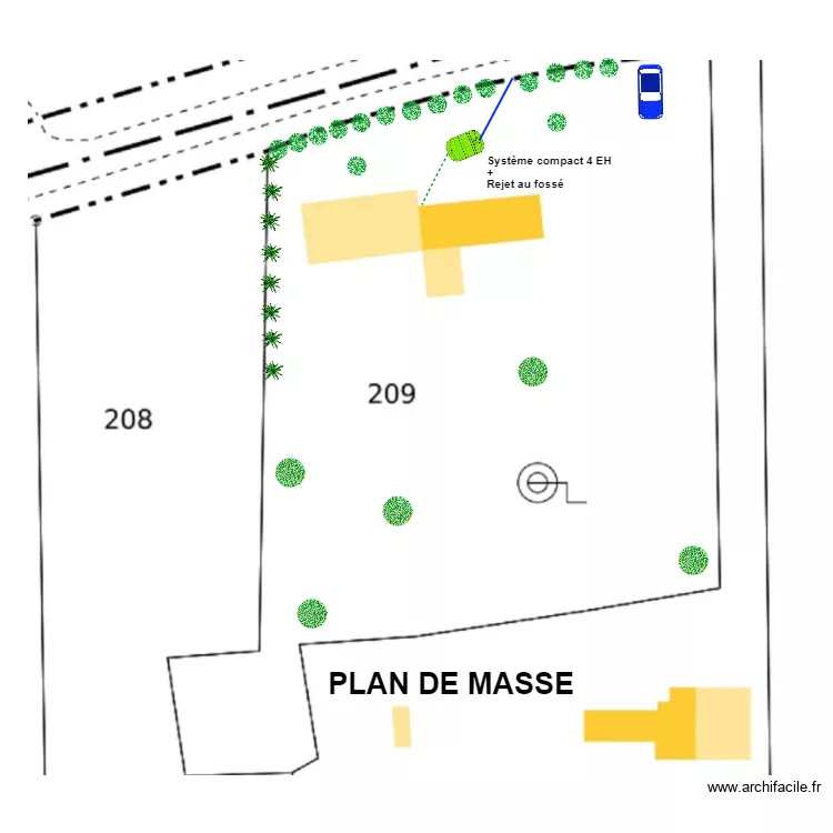 S&eacute;veran. Plan de 