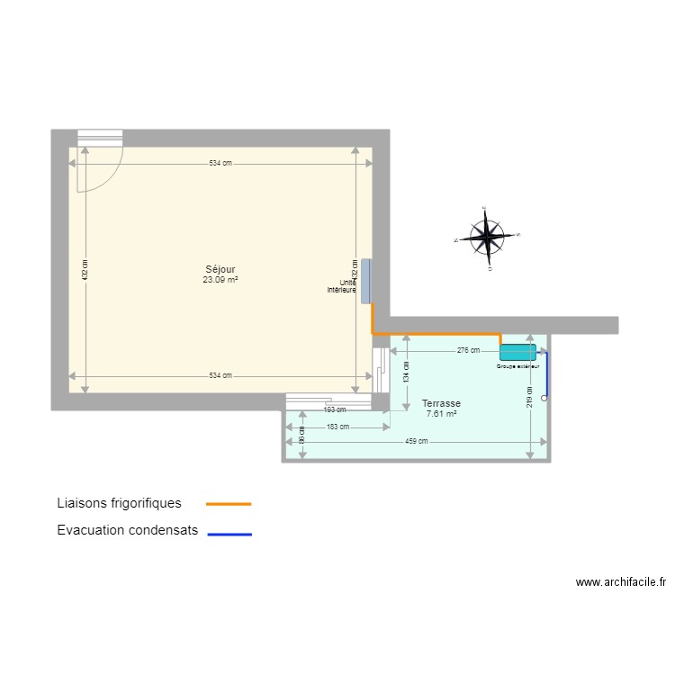 Appartement . Plan de 0 pièce et 0 m2