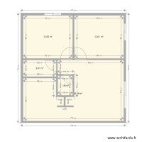 F3 cote garage existant vide