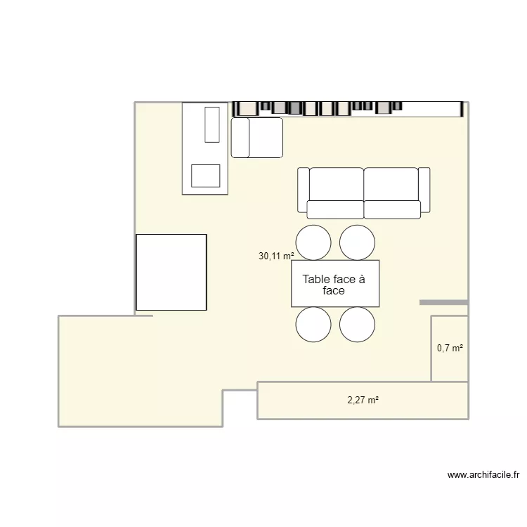 Salon Clichy. Plan de Salon Clichy. Plan de