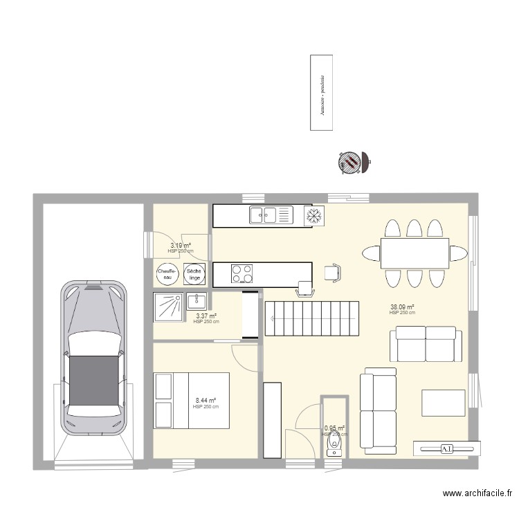 maison 1. Plan de 0 pièce et 0 m2