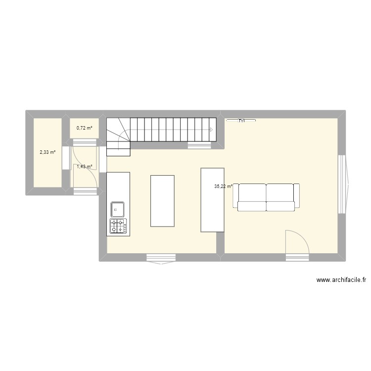 maison. Plan de 0 pièce et 0 m2