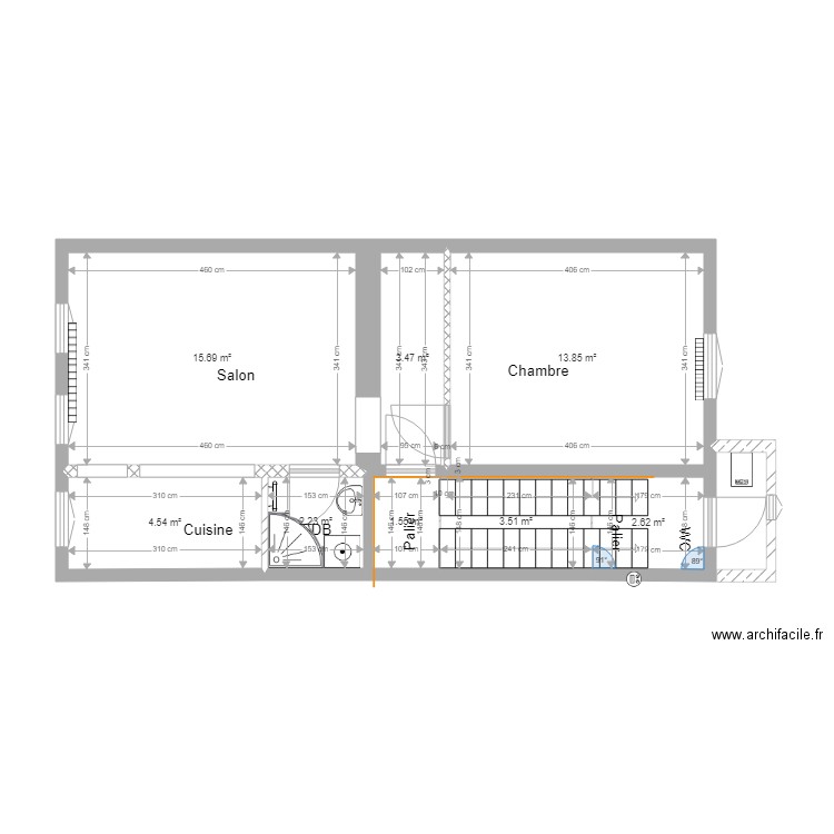 Bxl Soeur. Plan de 0 pièce et 0 m2