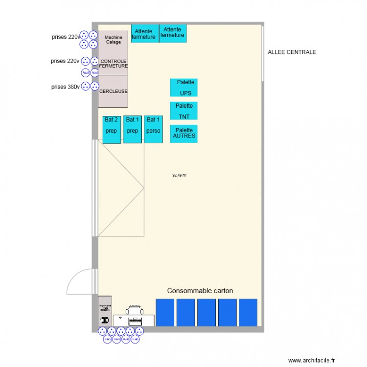 Zoom entree Saint Priest v1. Plan de 0 pièce et 0 m2