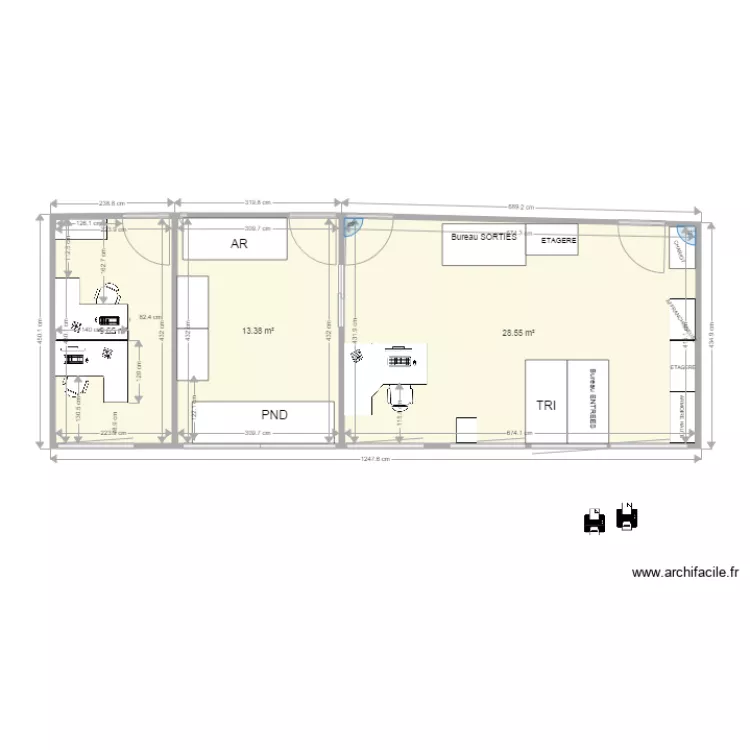 ENTREES SORTIES V4. Plan de 