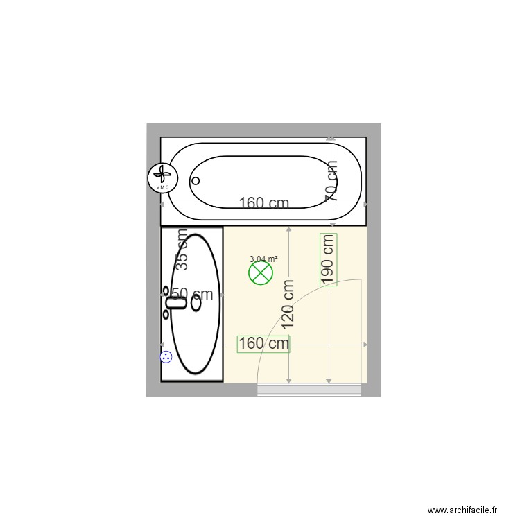 vignon. Plan de 0 pièce et 0 m2