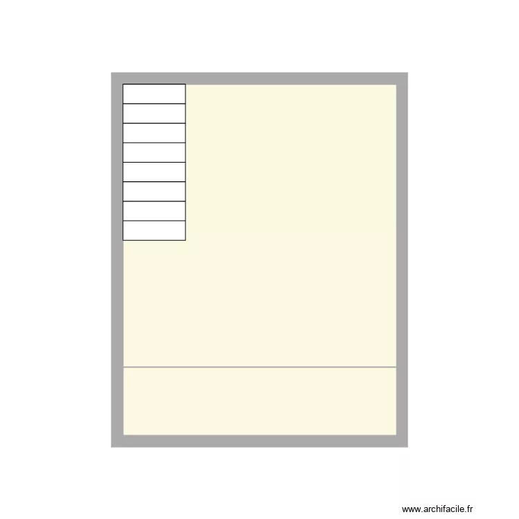 Brison C&eacute;line 2&eacute;me &eacute;tage. Plan de 