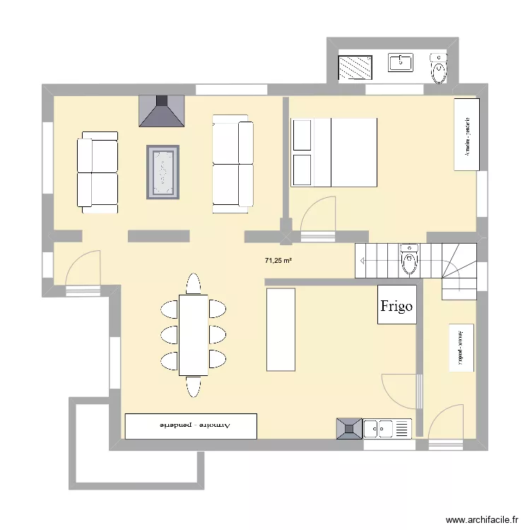 maison pierre Reboul 2. Plan de 